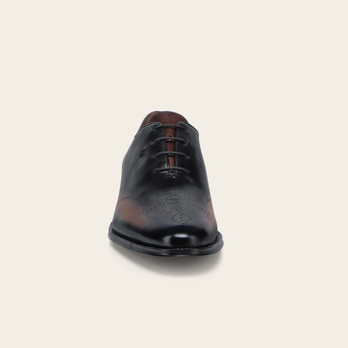 Zapato de vestir derby en piel genuina