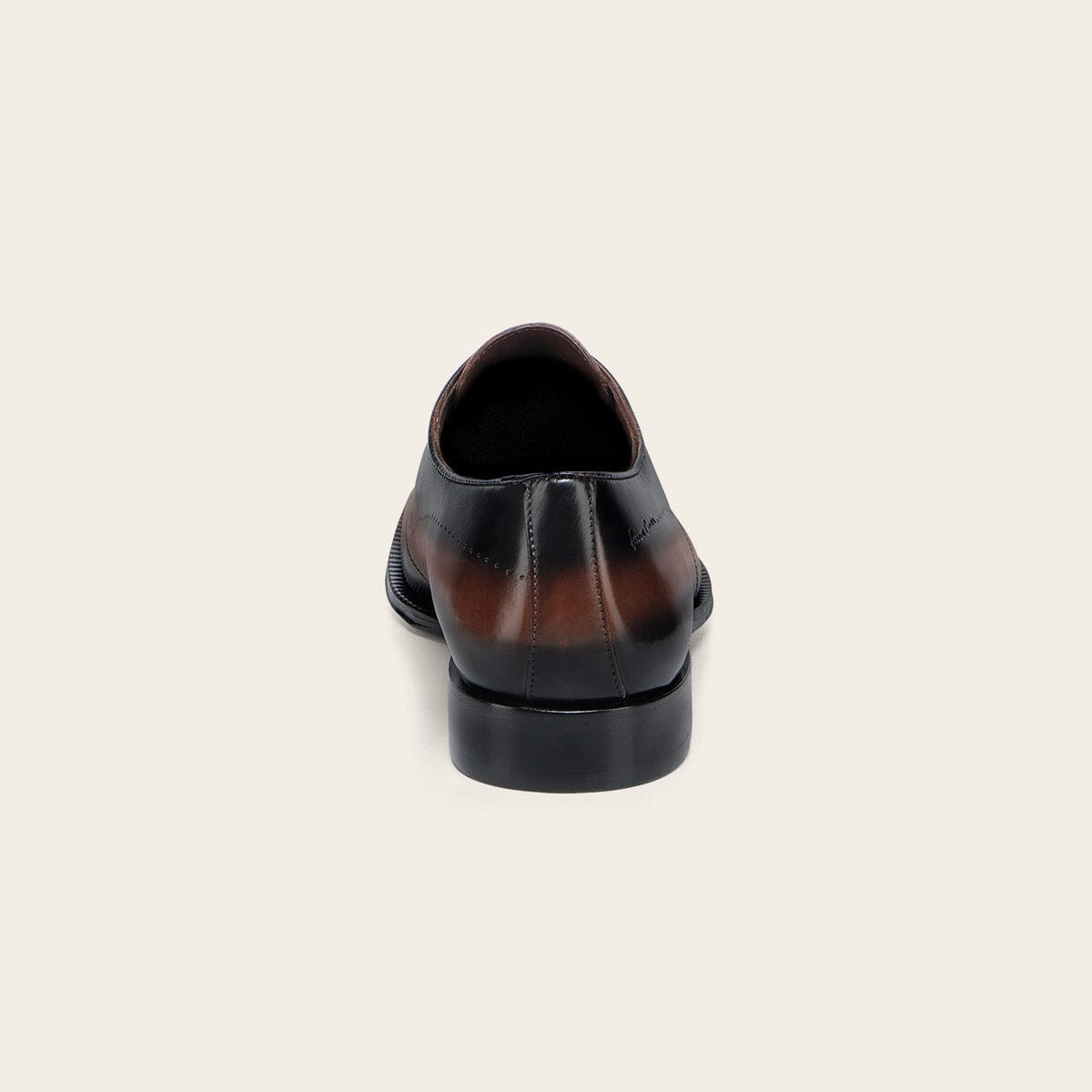 Zapato de vestir derby en piel genuina