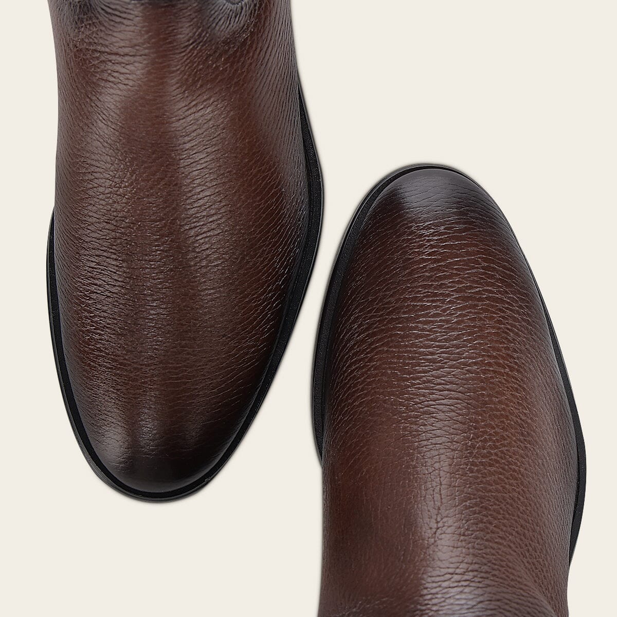 Bota casual en piel genuina de venado para dama