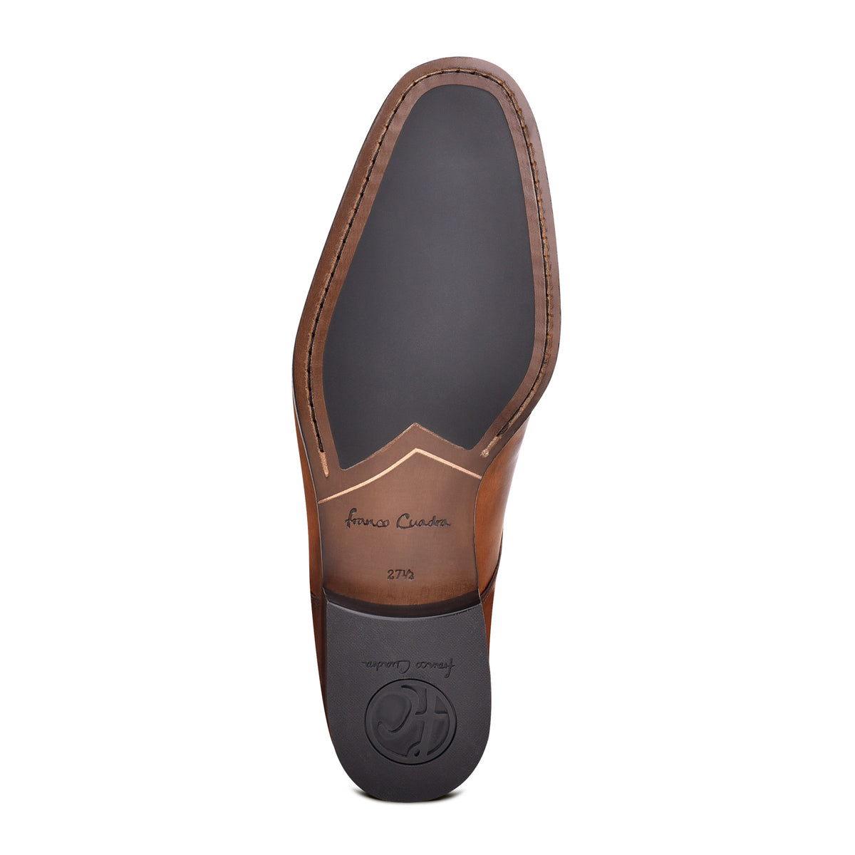 Zapato derby de vestir para caballero en piel de bovino