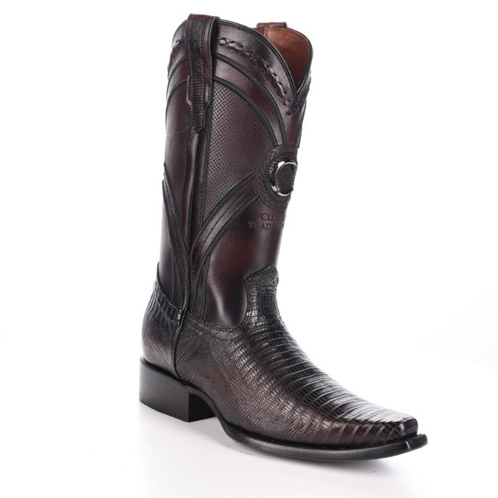 Bota en piel genuina de Lizard ( lagarto )