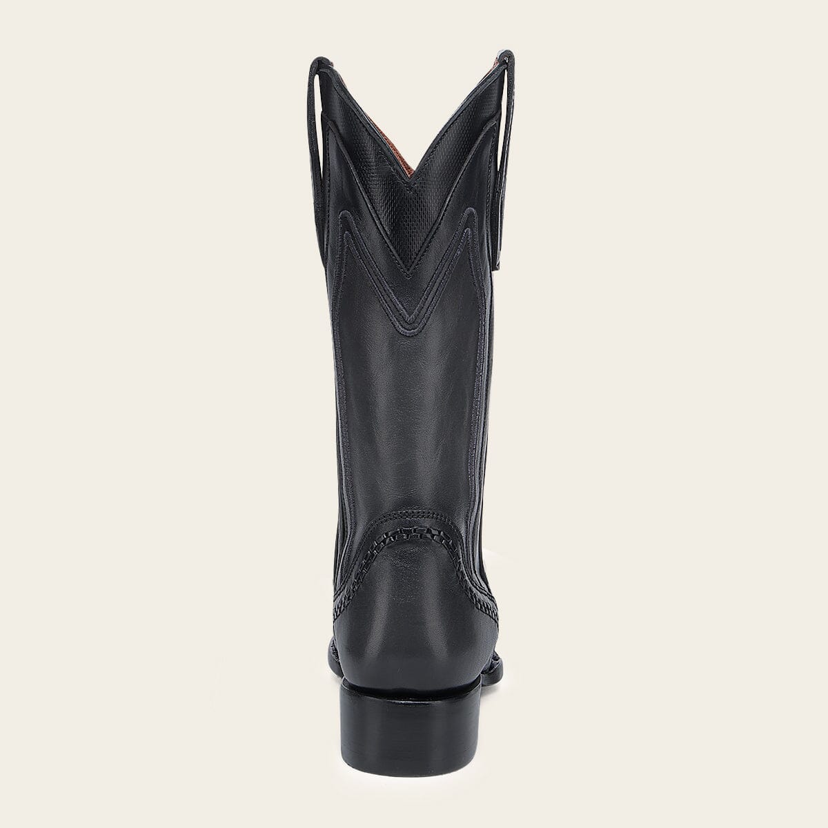 Bota tradicional en piel genuina de fuscus para caballero
