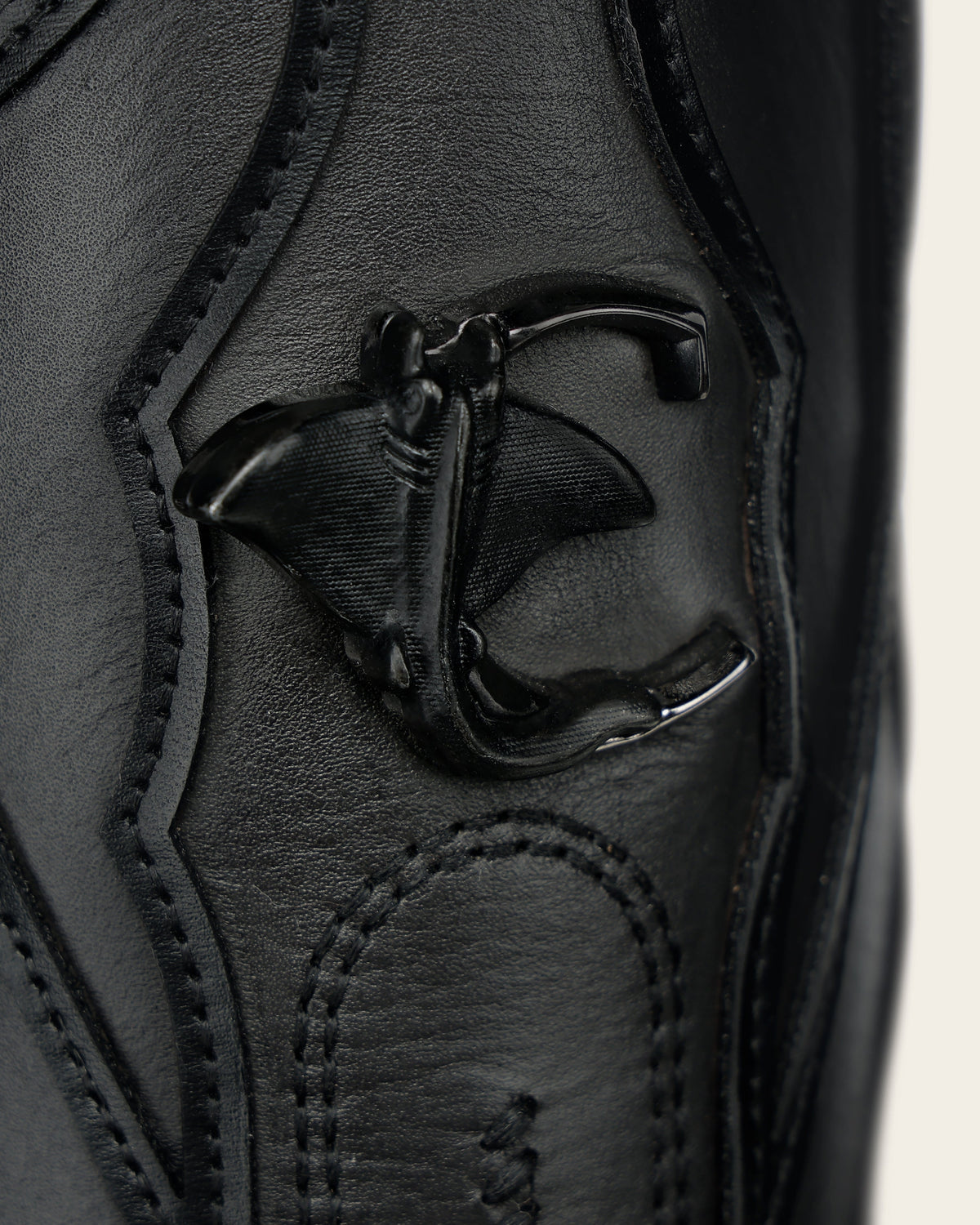 Bota de piel exotica de mantarraya