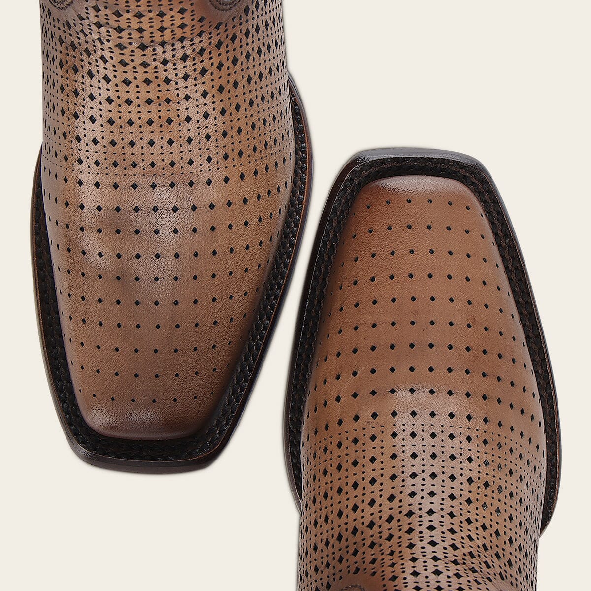 Bota rodeo en piel genuina para dama