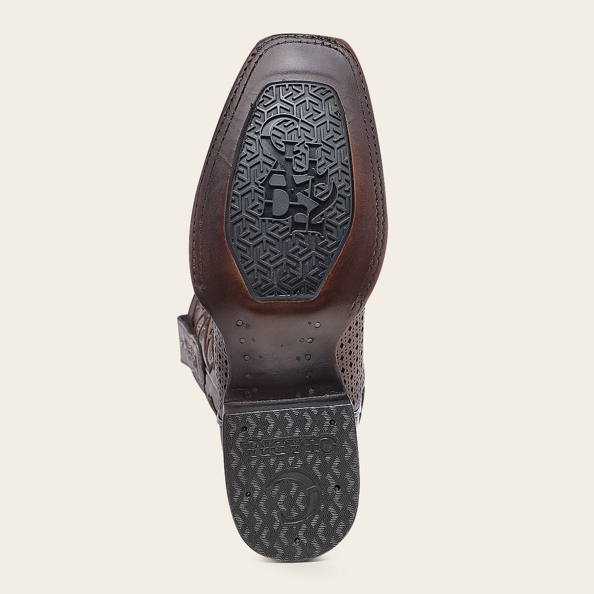 Bota rodeo en piel genuina para dama