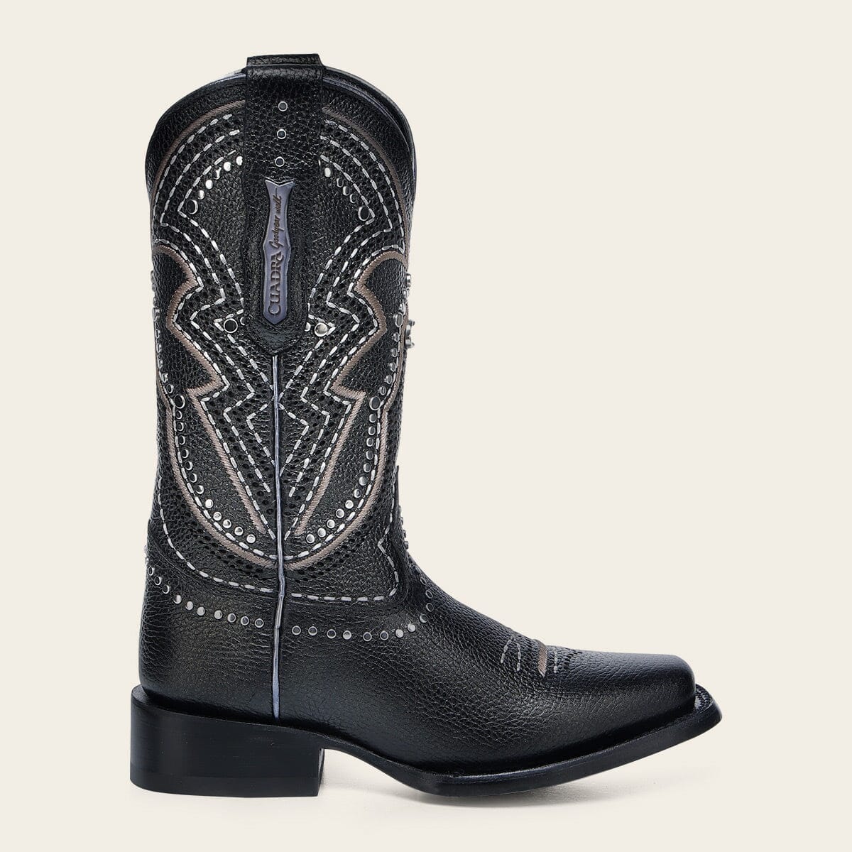Bota rodeo en piel genuina para dama