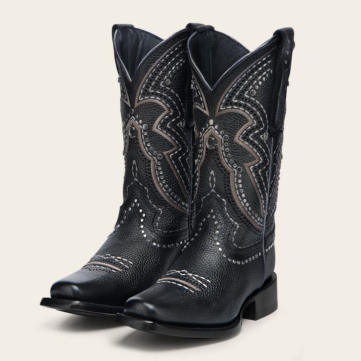 Bota rodeo en piel genuina para dama