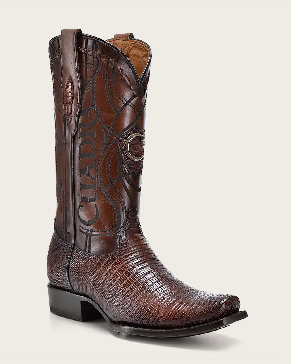Bota Western de Lizard ( lagarto ) color miel