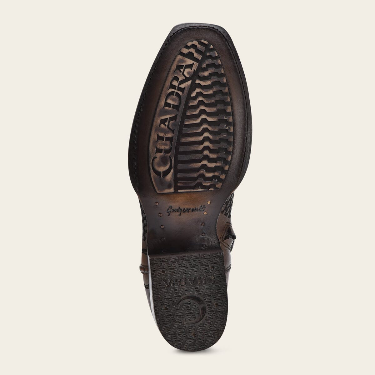 Bota casual en piel genuina para caballero