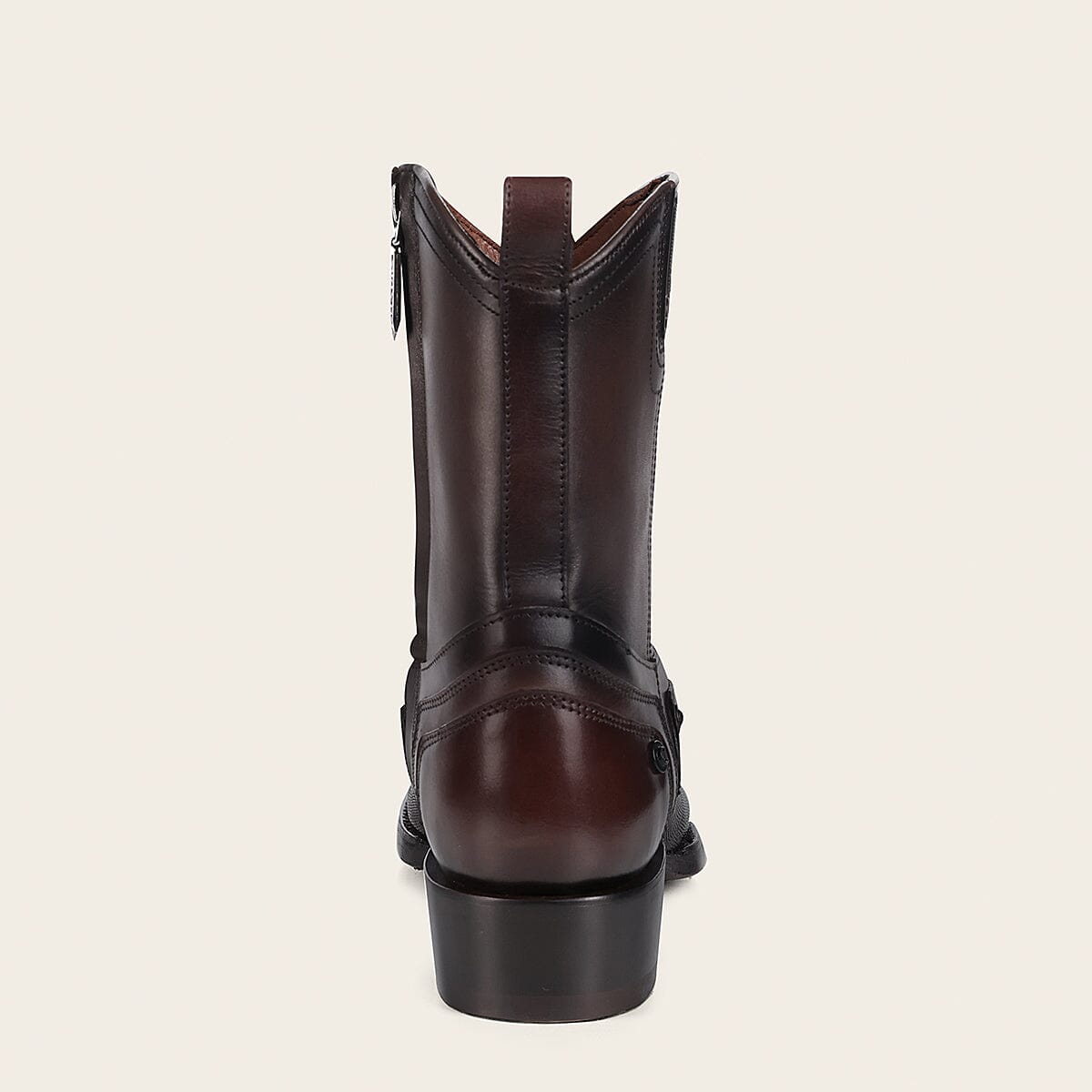 Bota en piel genuina de lizard para caballero