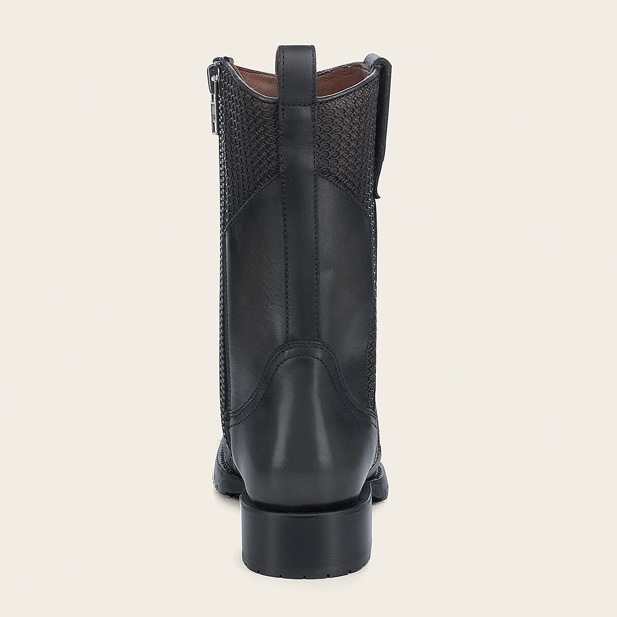 Bota casual en piel genuina de cuello de toro para caballero
