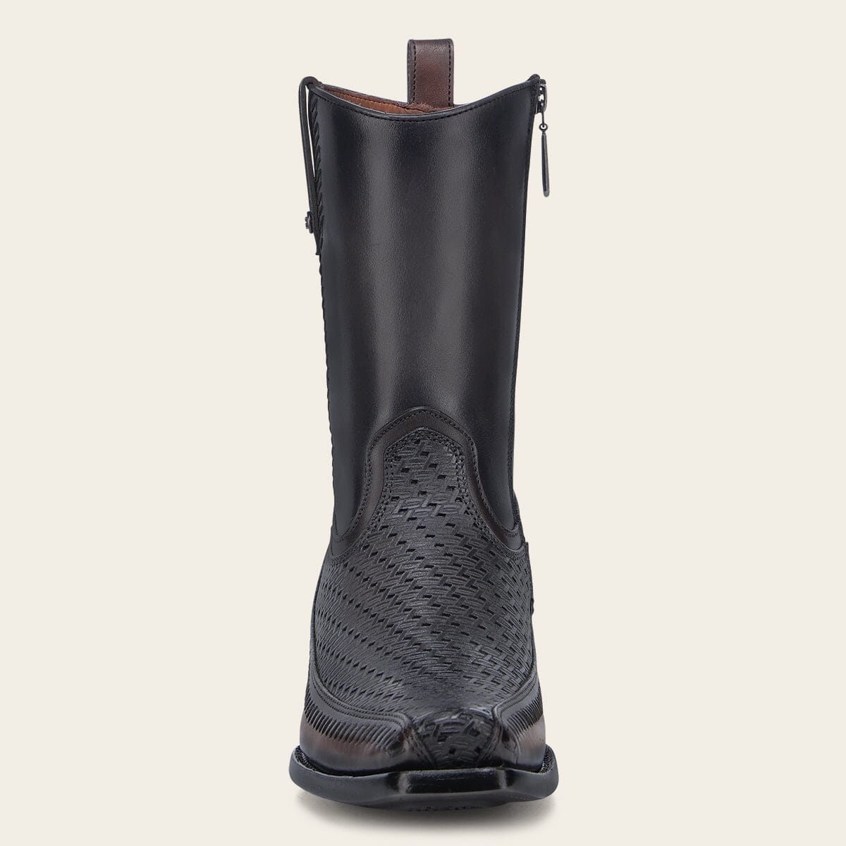 Bota casual en piel genuina para caballero