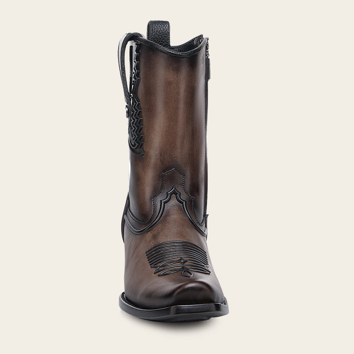 Bota urbana en piel genuina para caballero