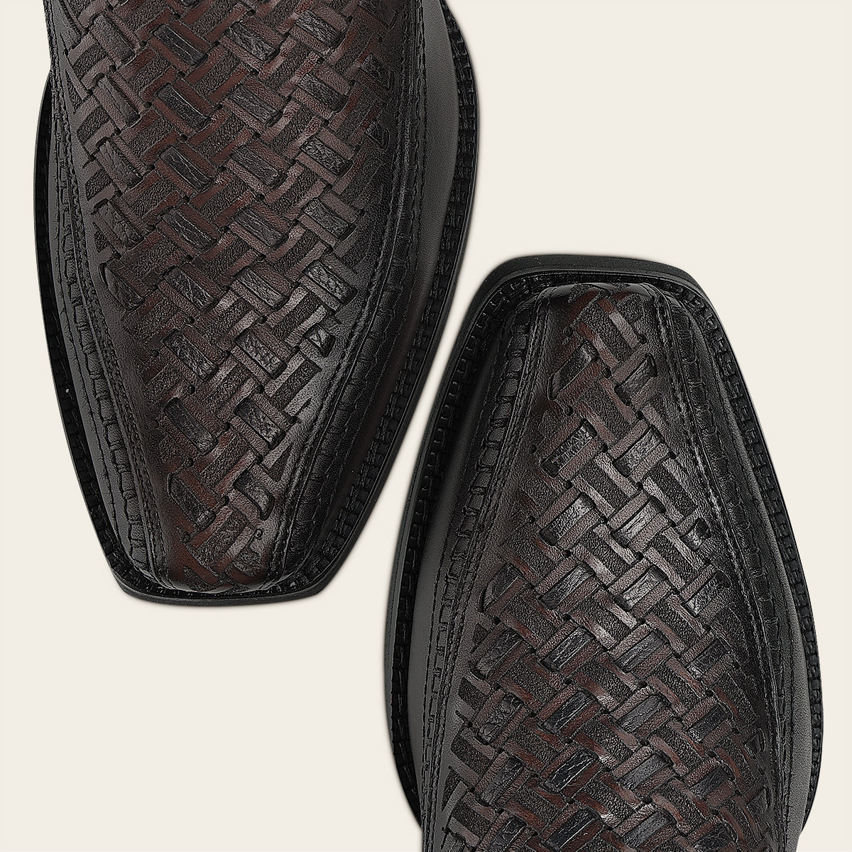Bota urbana en piel genuina para caballero