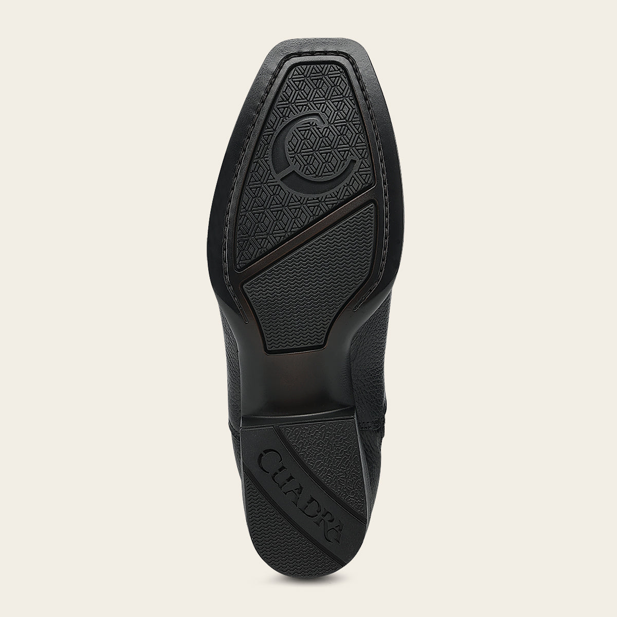 Bota urbana en piel genuina de venado italiano para caballero