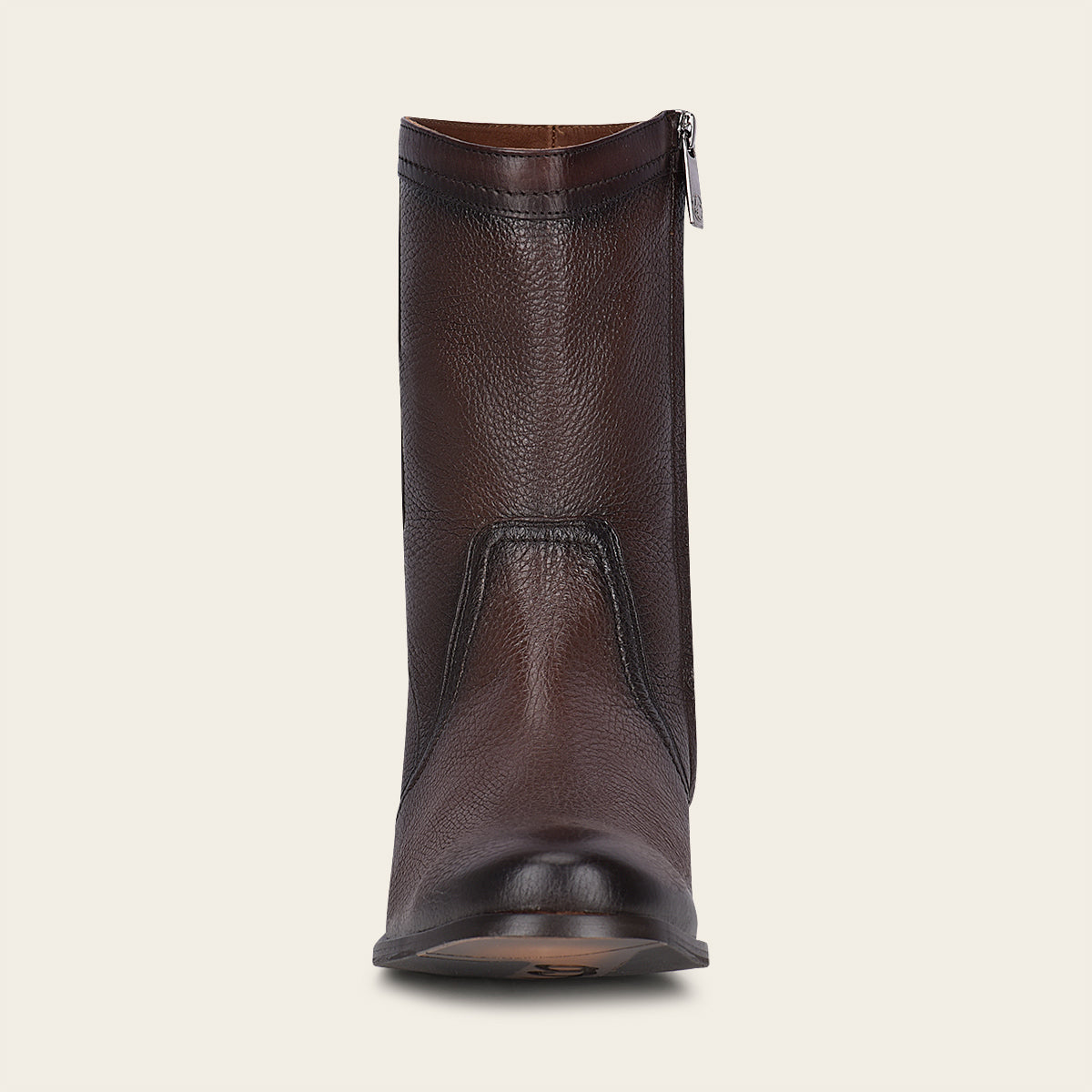 Bota de vestir para caballero en piel genuina de venado