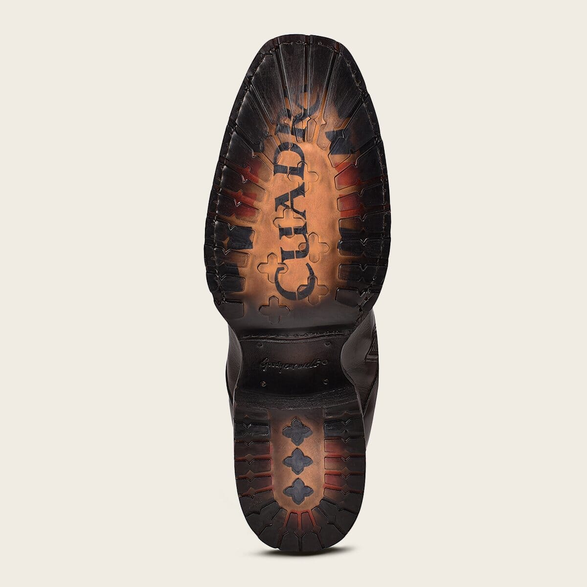 Bota urbana en piel genuina para caballero