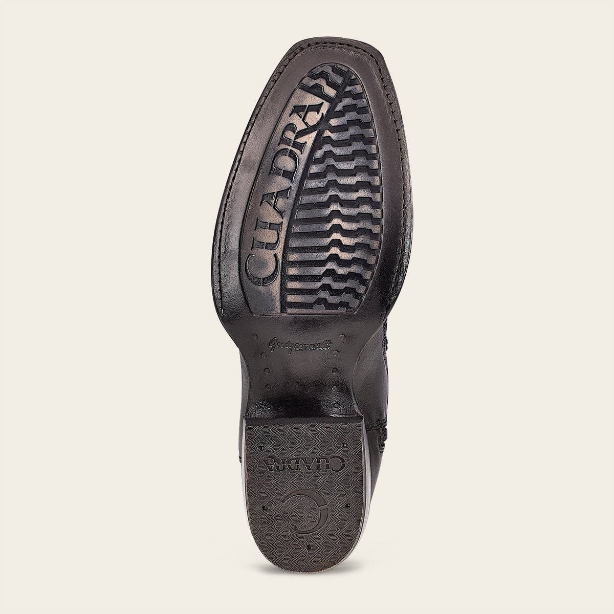 Bota casual en piel genuina de elefante para caballero