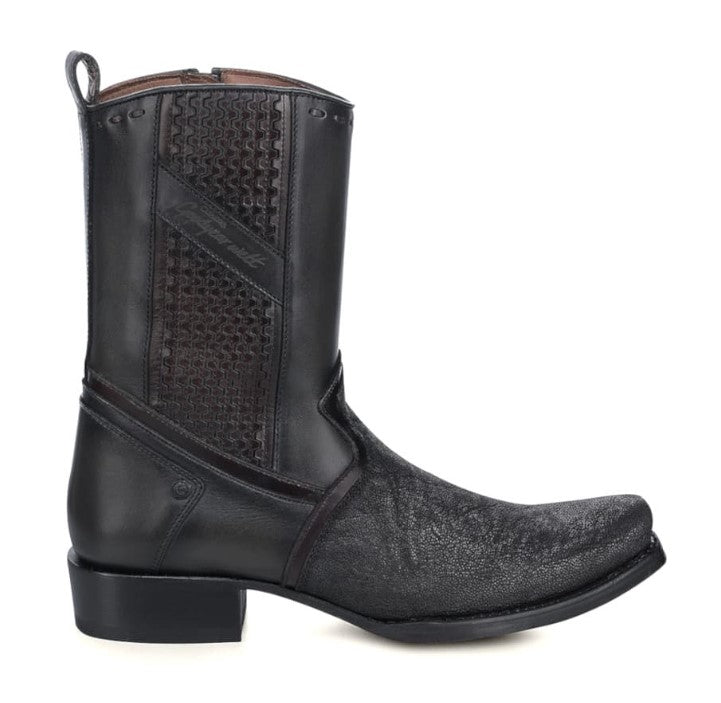 Bota para caballero en piel genuina de elefante