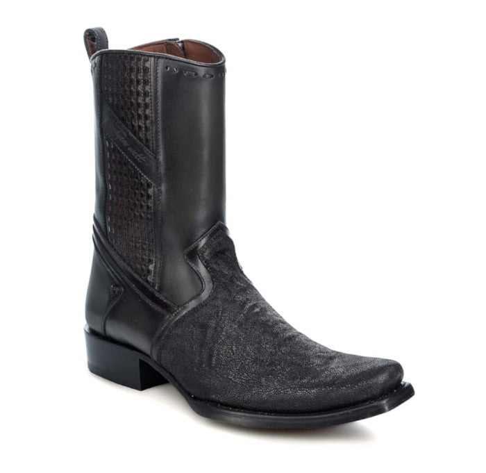 Bota para caballero en piel genuina de elefante