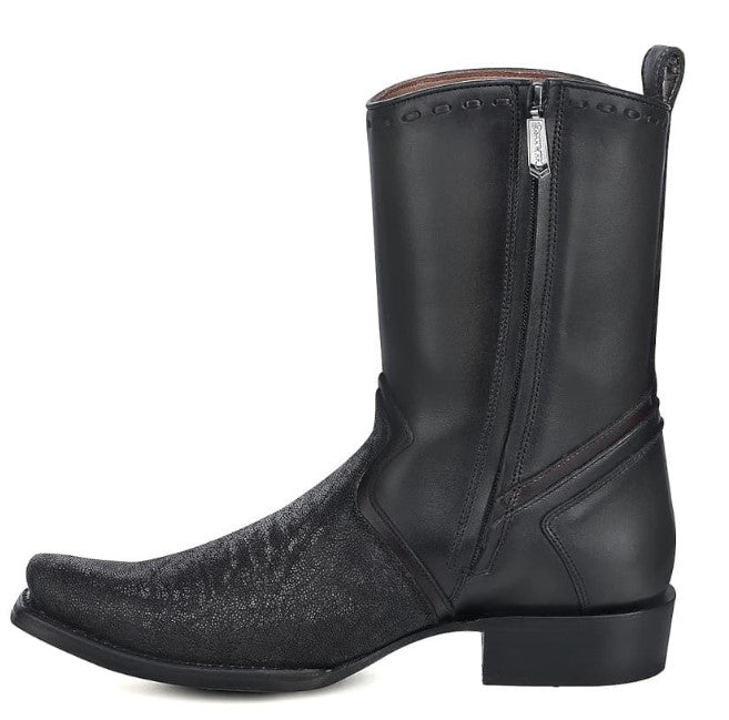 Bota para caballero en piel genuina de elefante