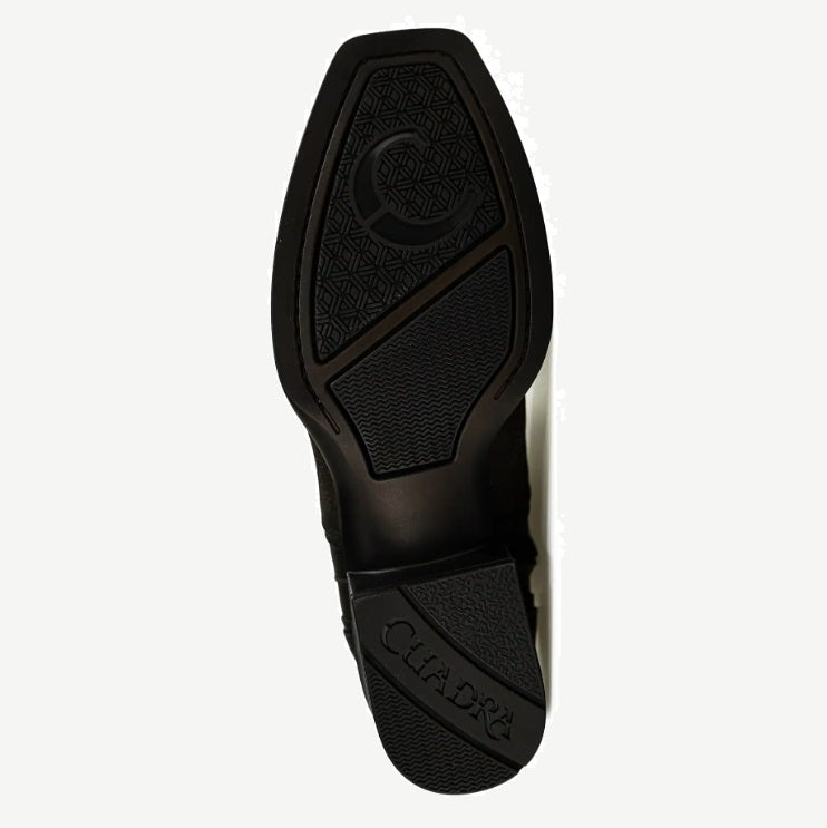 Bota urbana en piel genuina de bovino para caballero