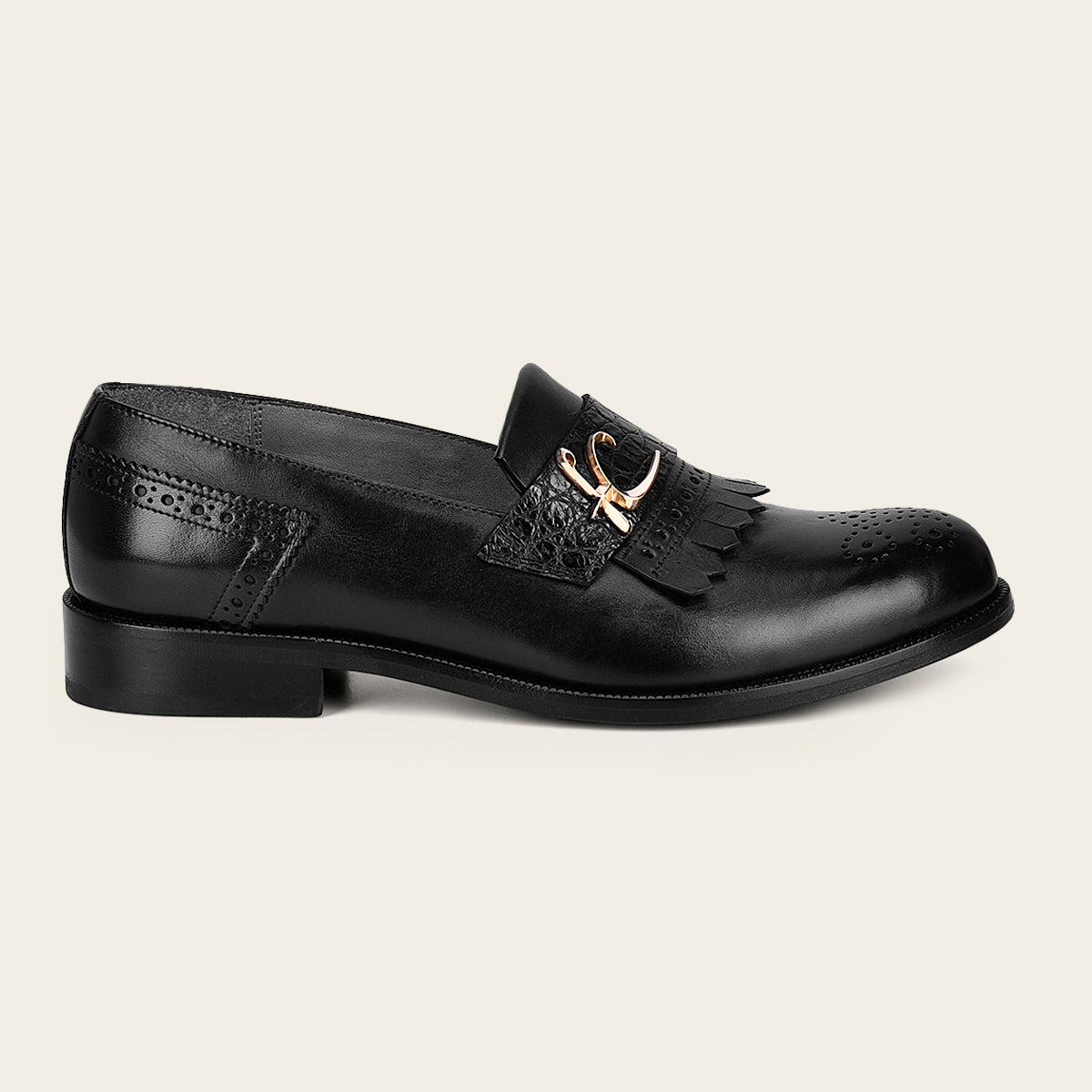 Mocasín para dama en piel de bovino
