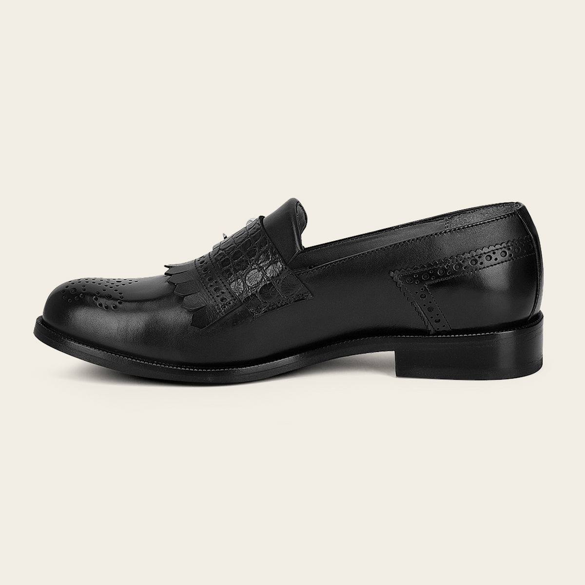 Mocasín para dama en piel de bovino