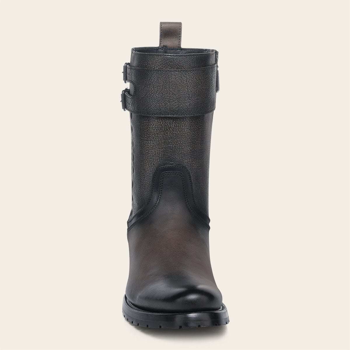 Bota urbana en piel genuina para caballero