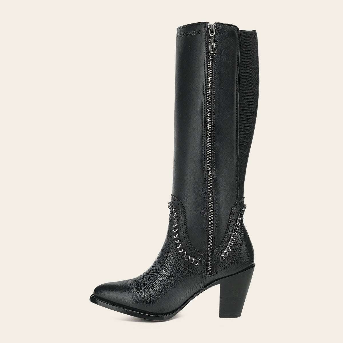 Bota casual en piel genuina para dama