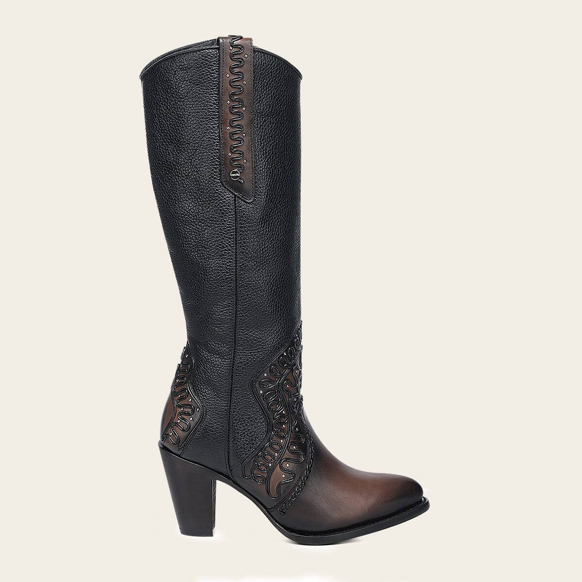 Bota casual en piel genuina para dama