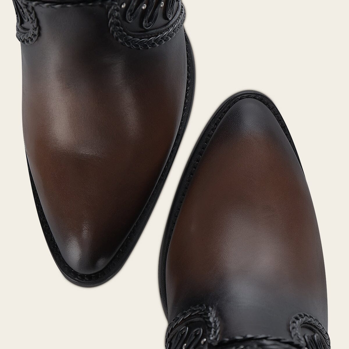 Bota casual en piel genuina para dama