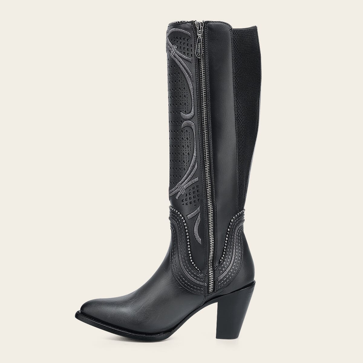 Bota casual en piel genuina para dama