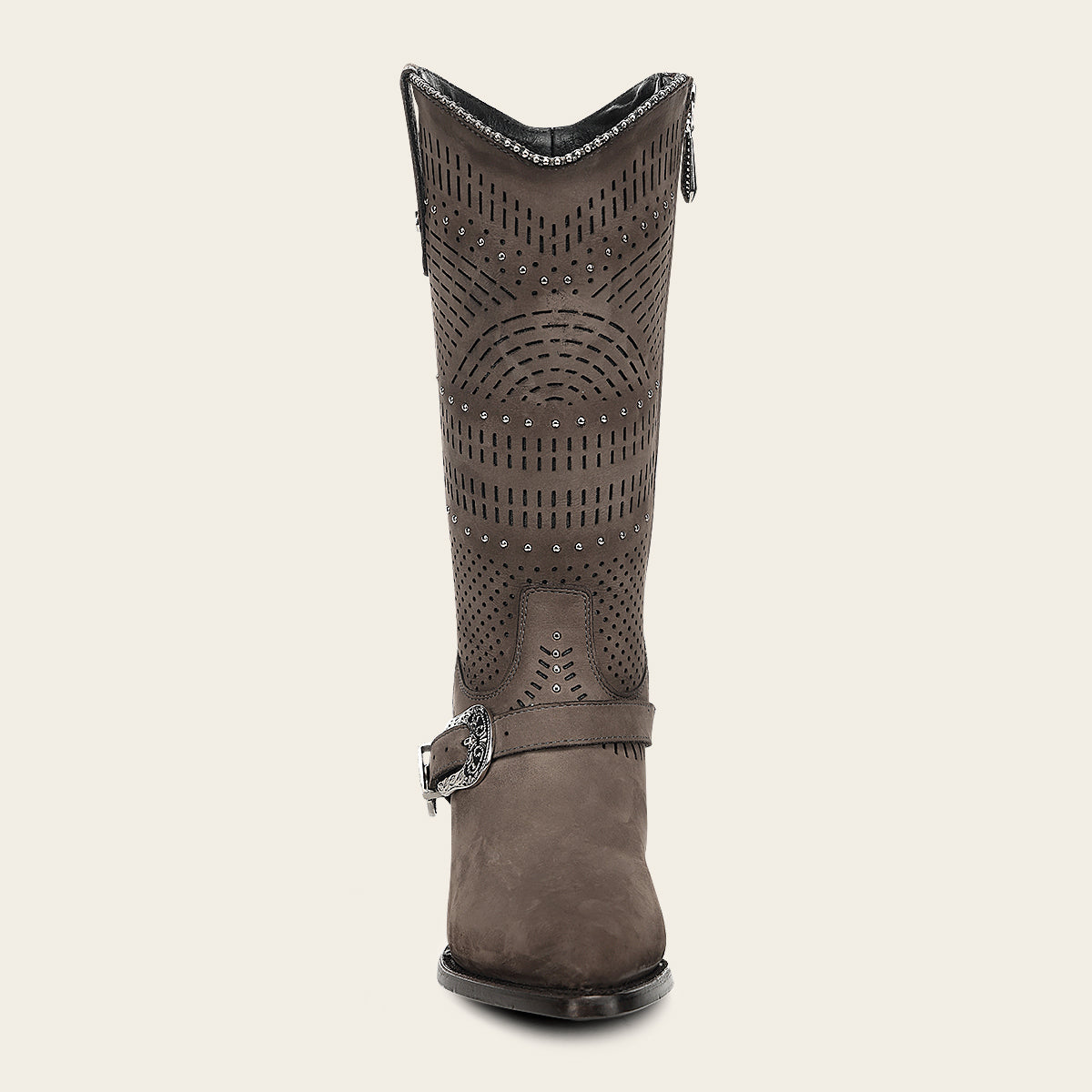 Bota en piel genuina  para dama