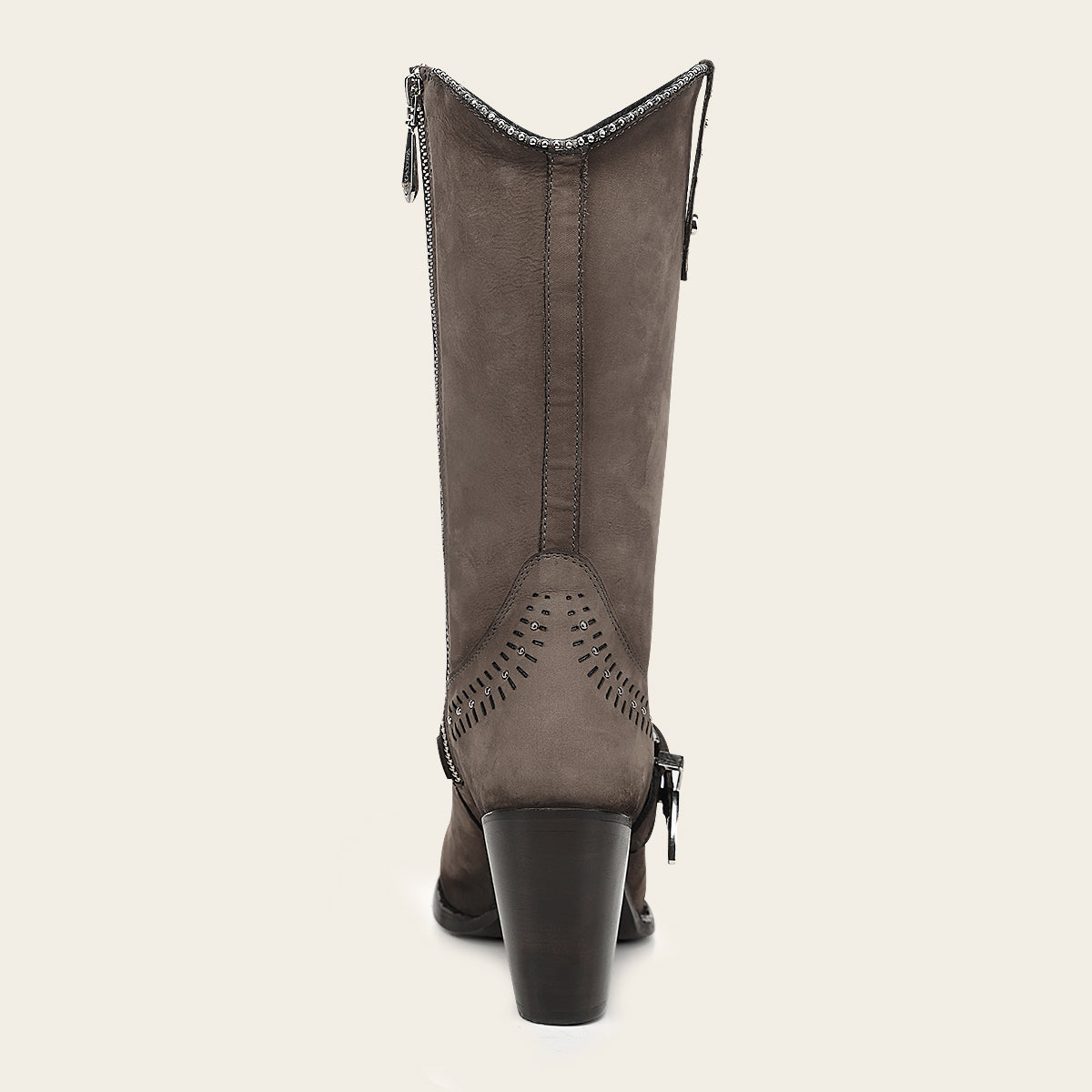 Bota en piel genuina  para dama