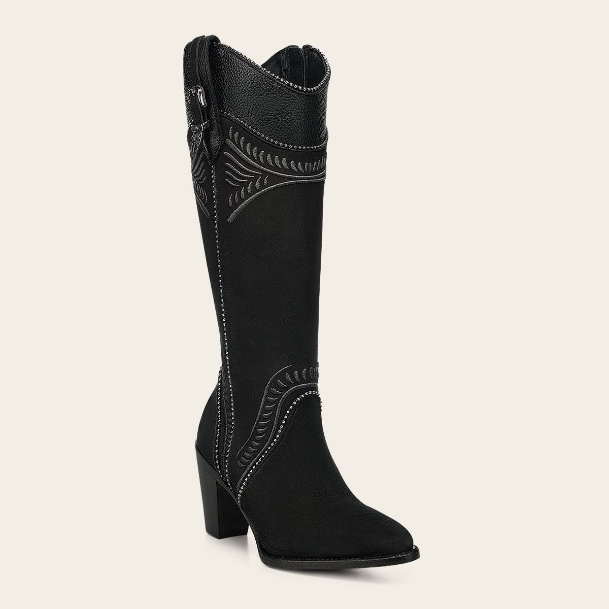 Bota en piel genuina para dama