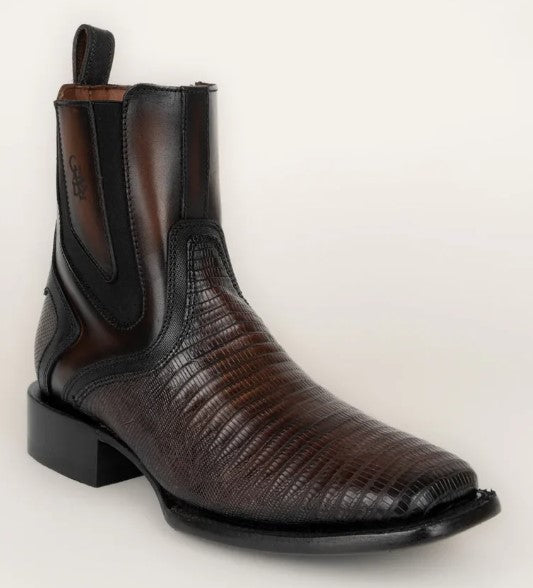 Borin rodeo en piel genuina de lizard ( lagarto )