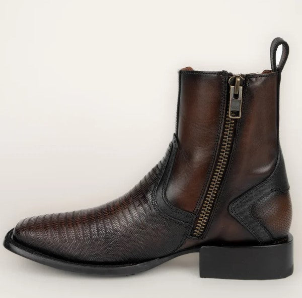 Borin rodeo en piel genuina de lizard ( lagarto )