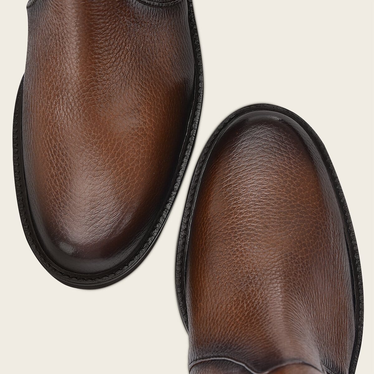 Bota casual en piel genuina de venado para dama