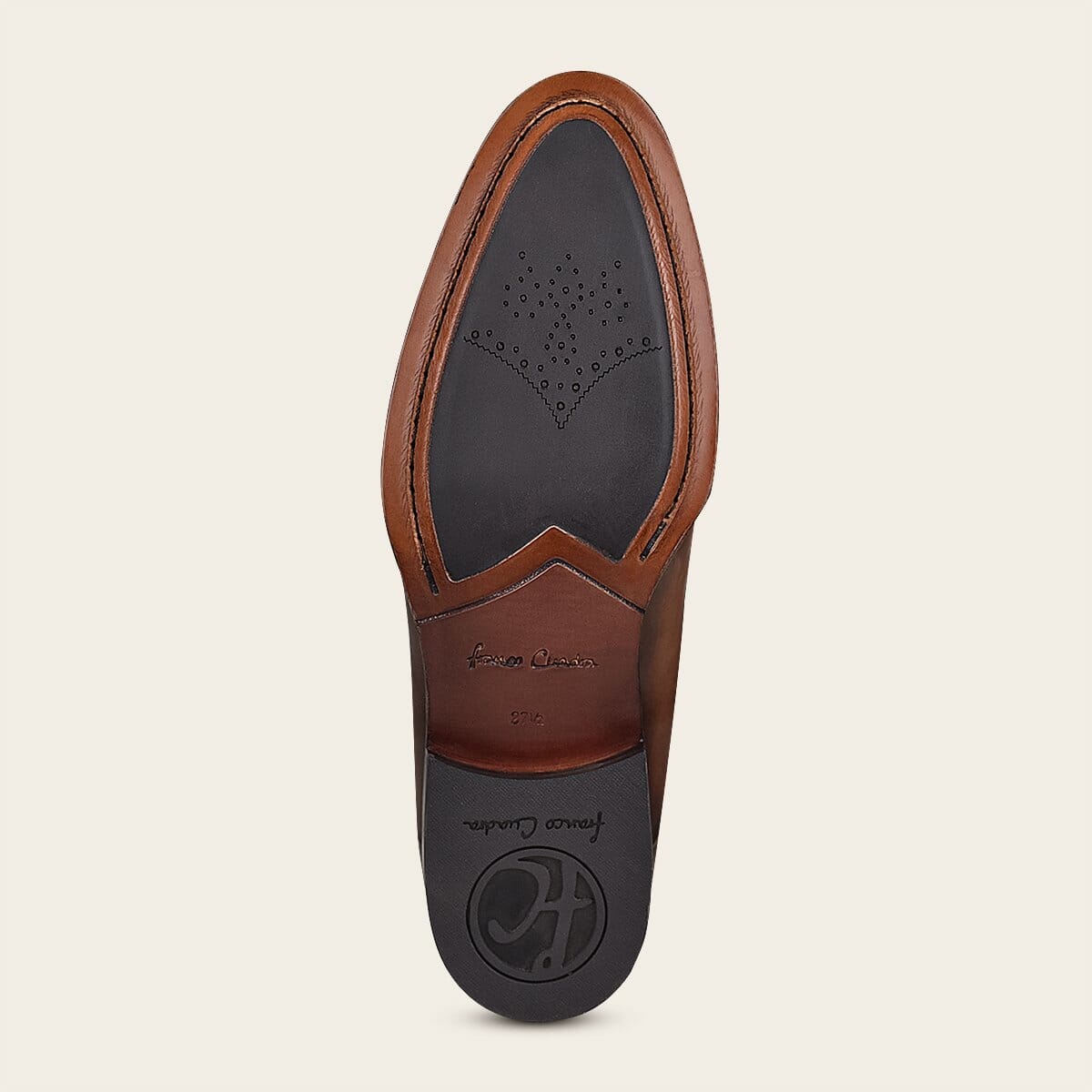 Calzado oxford en piel genuina