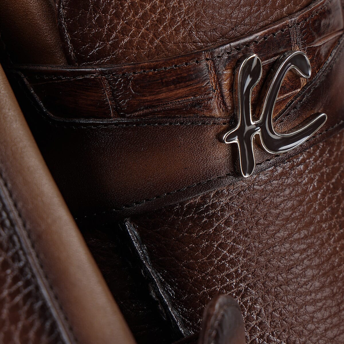 Loafer en piel genuina de venado para caballero