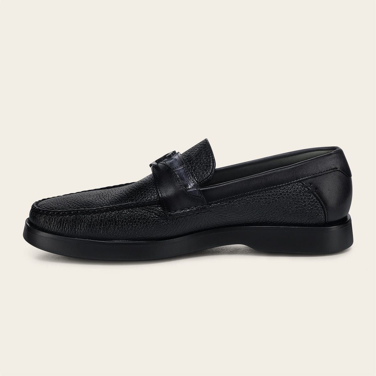 Loafer en piel genuina de venado para caballero