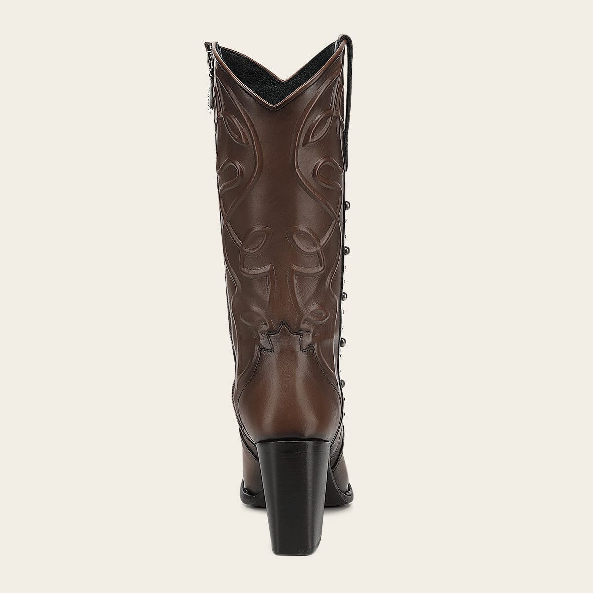 Bota casual en piel genuina de becerro para dama