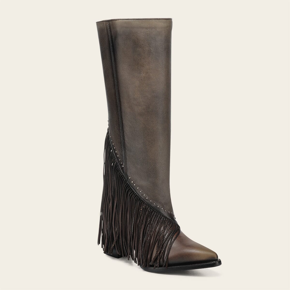 Bota casual en piel genuina para dama