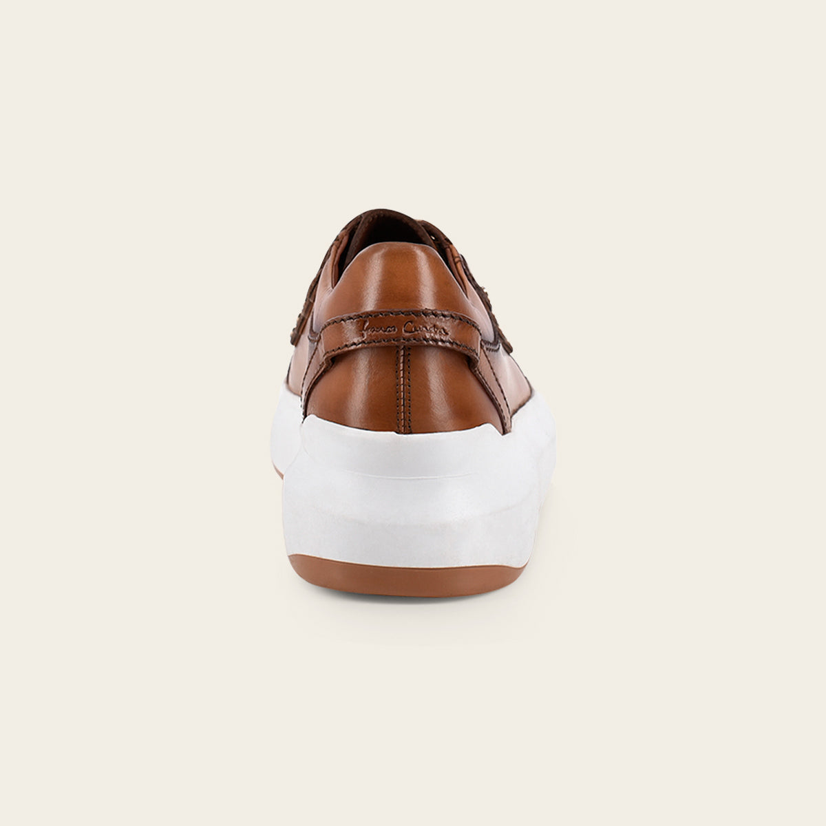 Sneaker para dama en piel genuina de mantarraya pulida