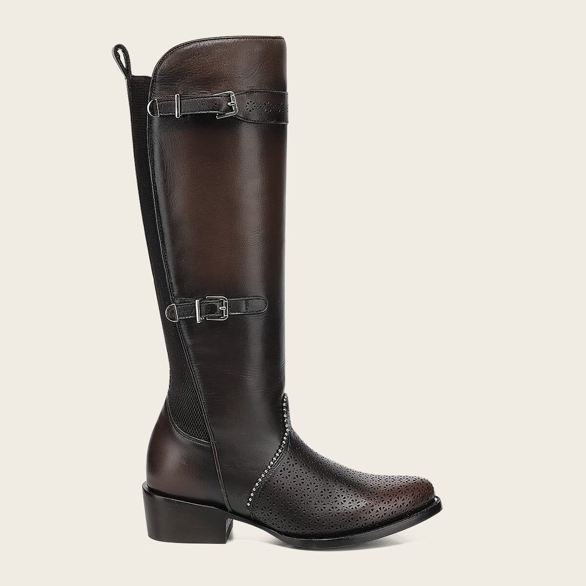Bota casual en piel genuina para dama