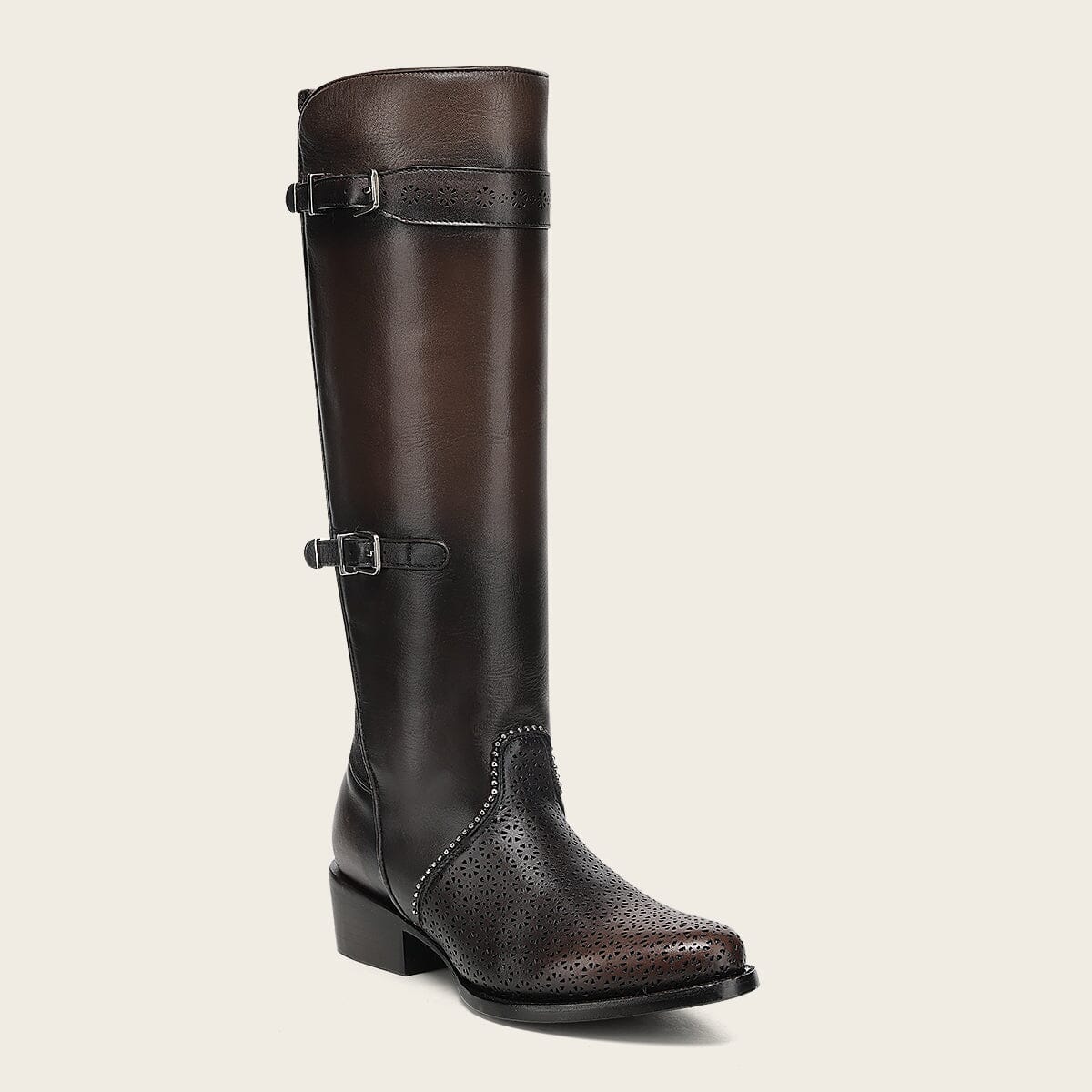 Bota casual en piel genuina para dama