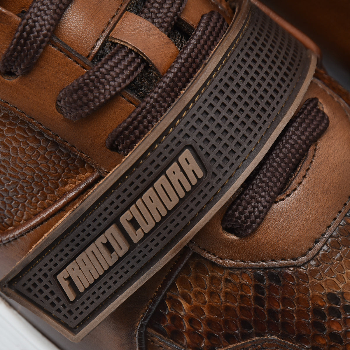 Sneakers Franco Cuadra Piel Genuina de Pitón