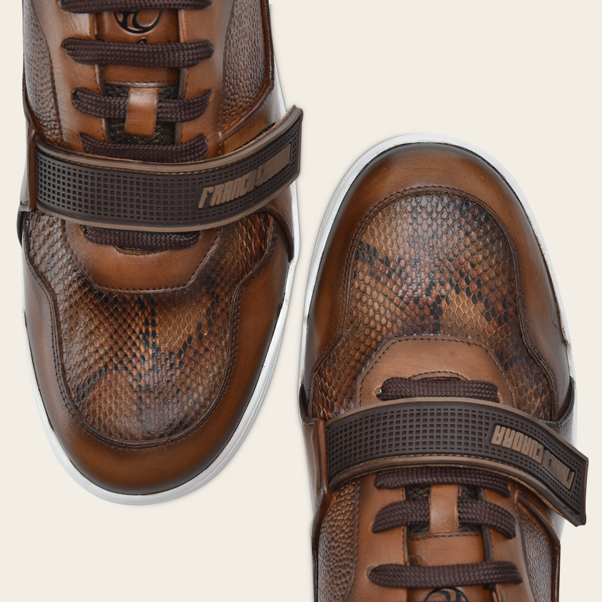 Sneakers Franco Cuadra Piel Genuina de Pitón