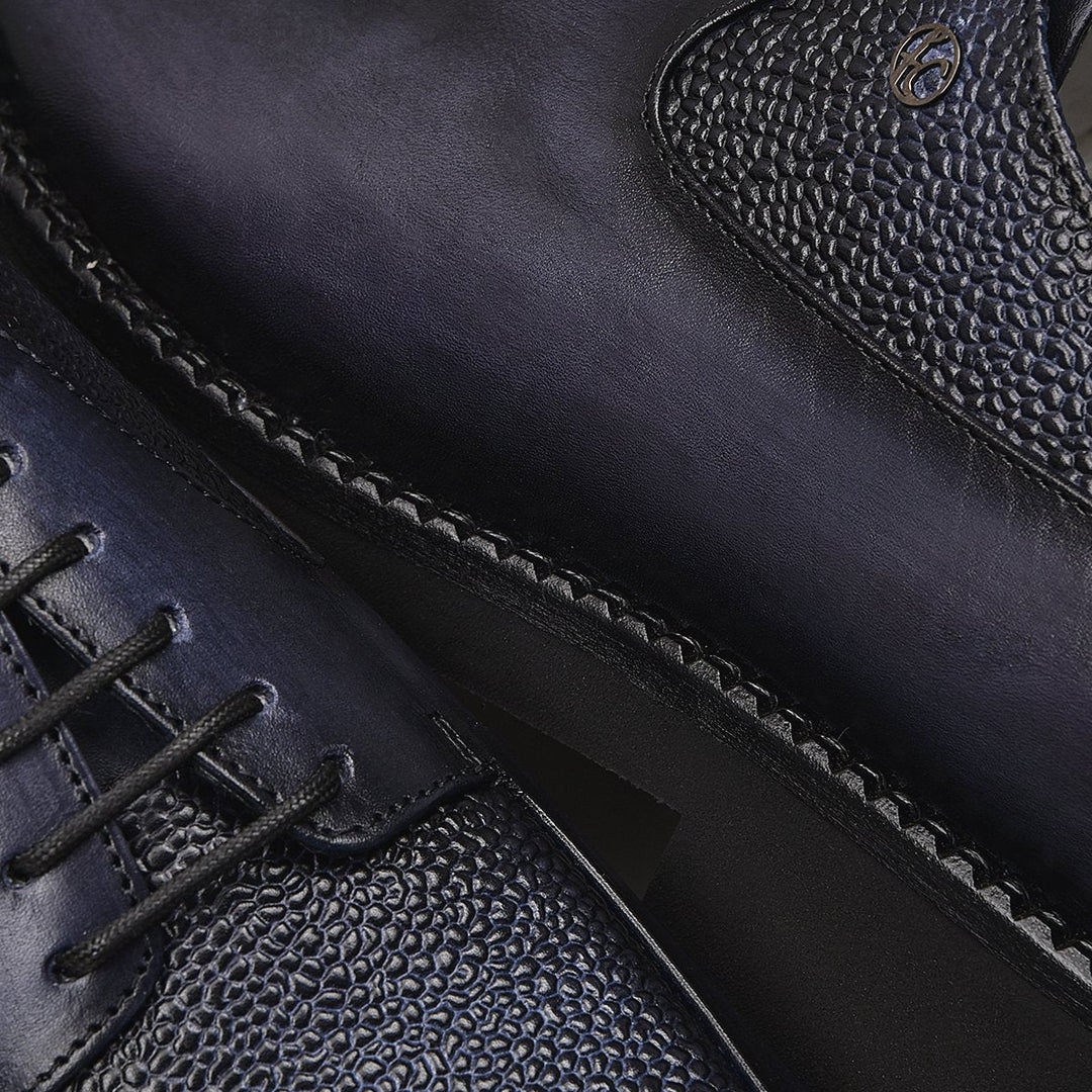 Zapatos derby casuales de plataforma con suela XL